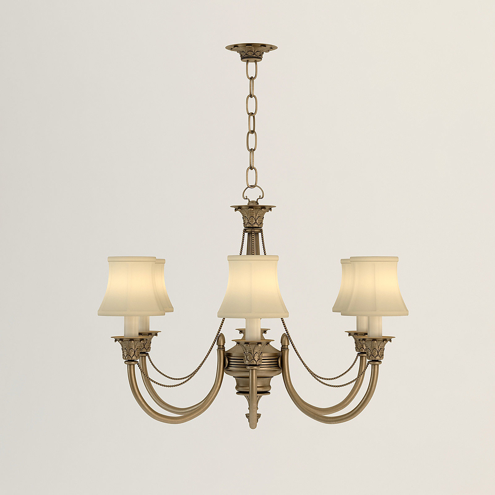 Chandelier Chelsom CX96-6 3D model_2
