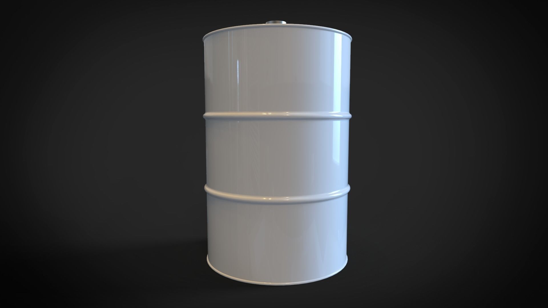 Oil Barrel 3D model_2