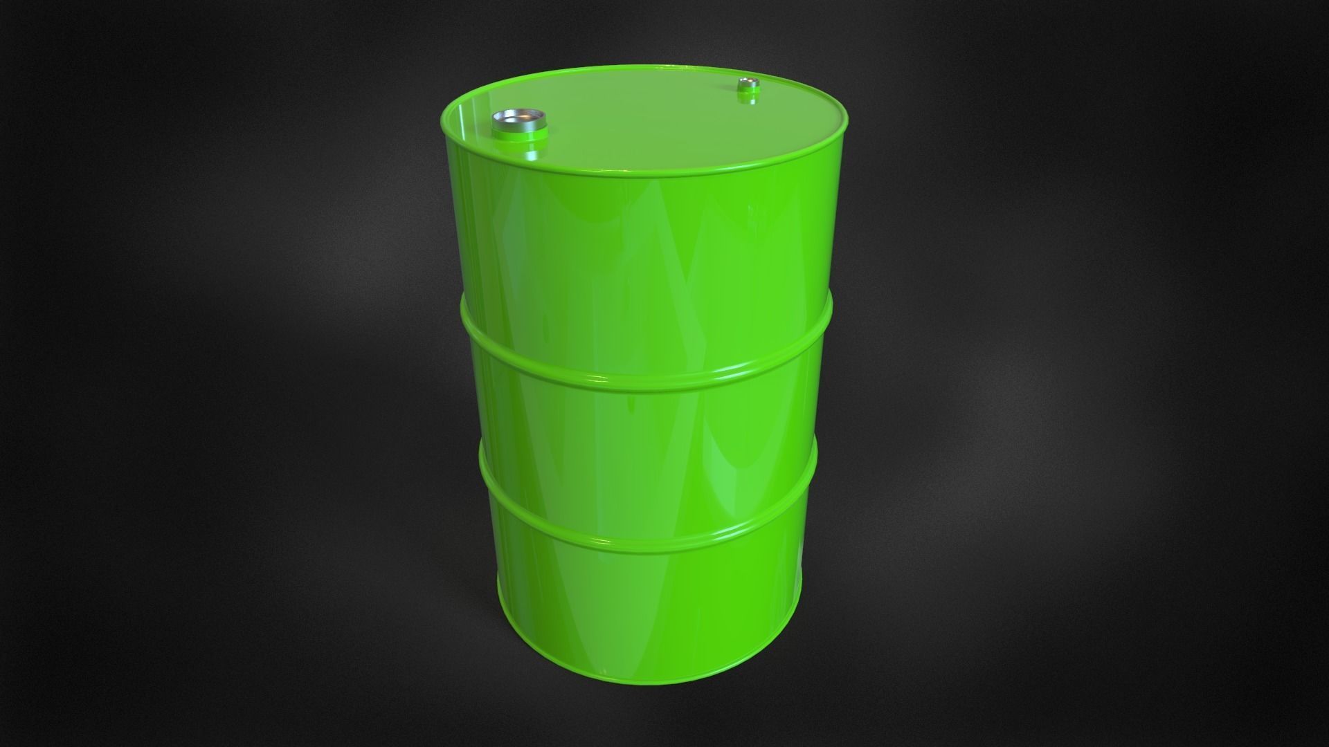 Oil Barrel 3D model_5