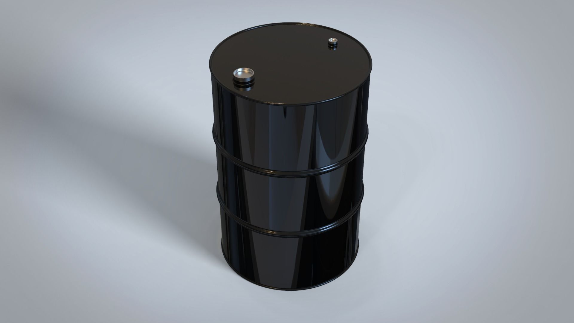 Oil Barrel 3D model_9