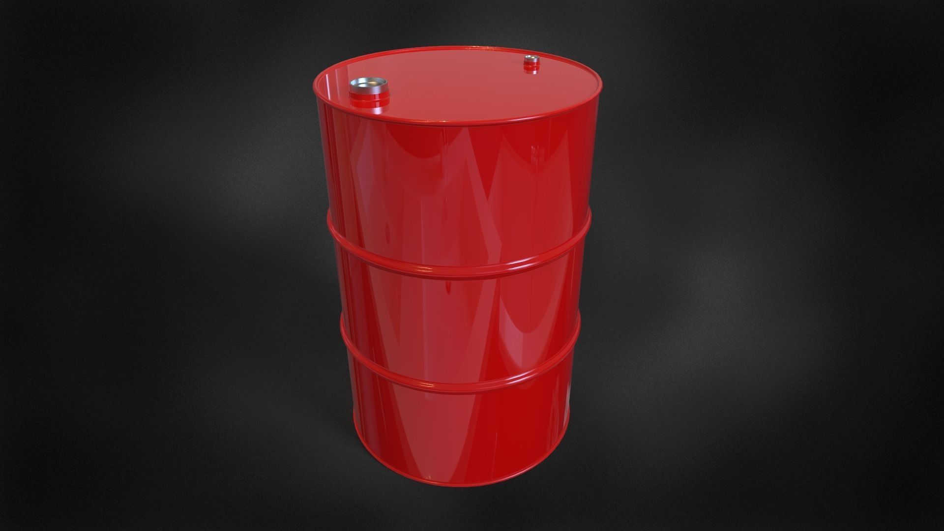 Oil Barrel 3D model_7