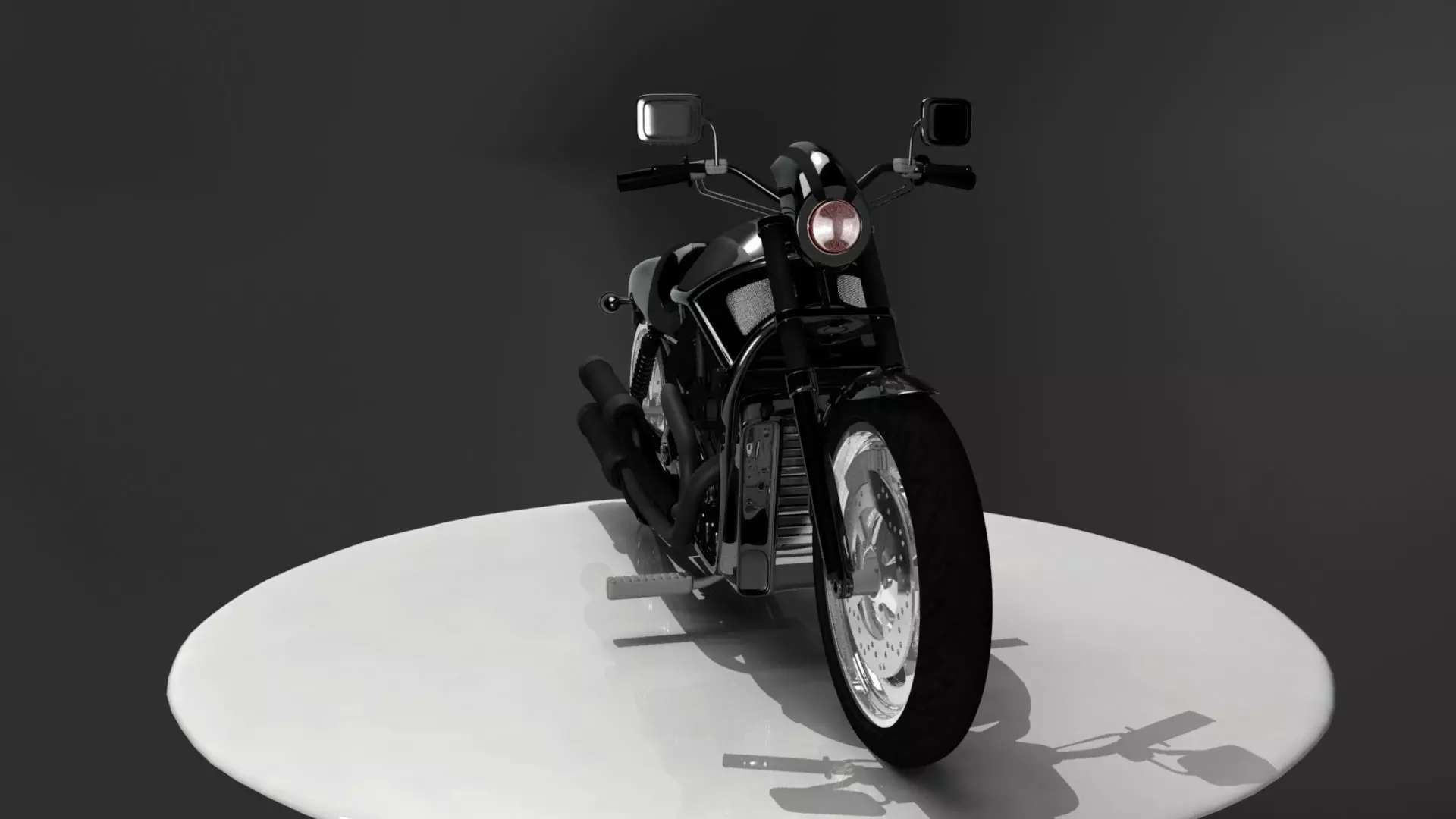 3D Model Harley Motorbike 3D model_0