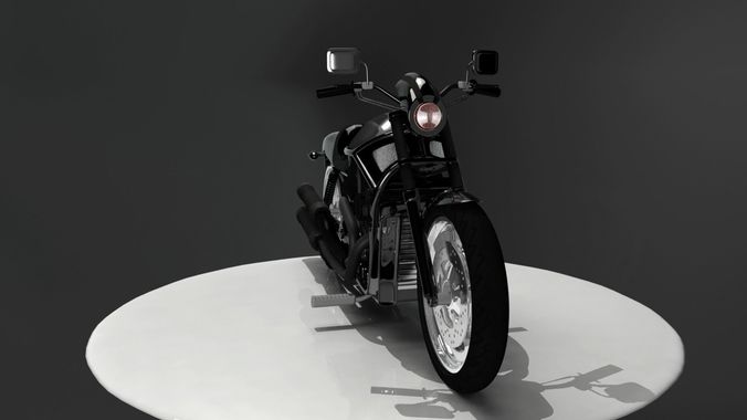 3D Model Harley Motorbike 3D model
