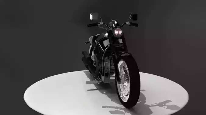 3D Model Harley Motorbike 3D model