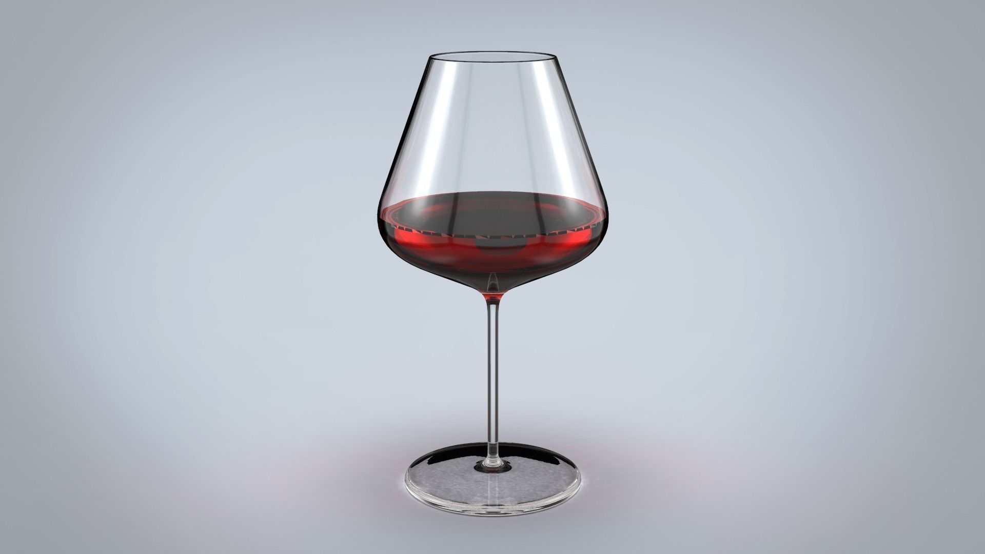 Wine glass 3D model_5