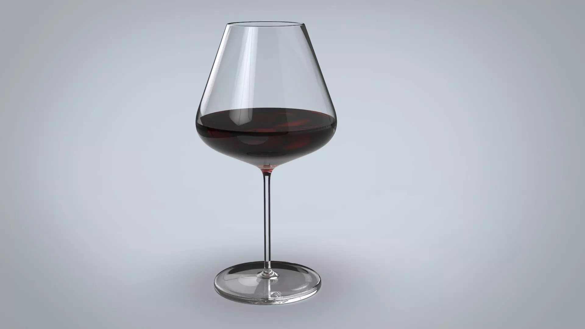 Wine glass 3D model_0