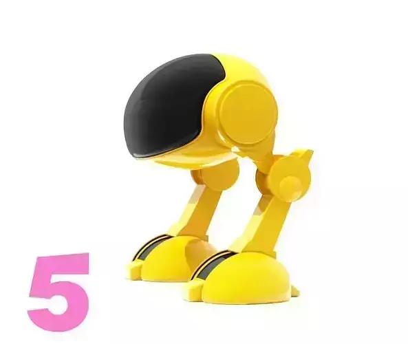 Yellow Ace5 studios Robot Rig - Cinema4D