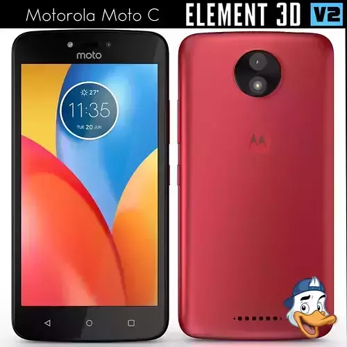 Motorola Moto C for Element 3D