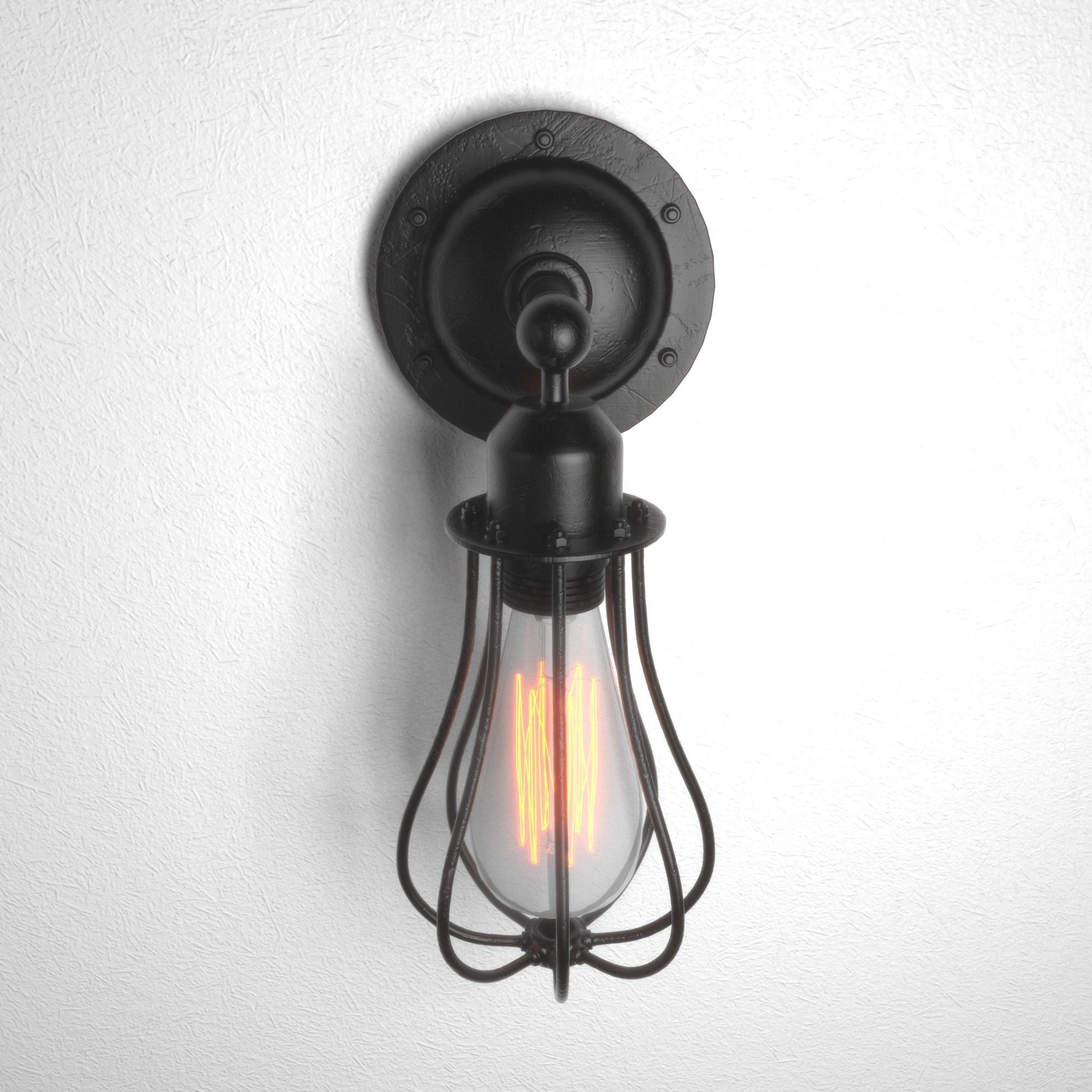 Exterior Interior Lamp 3D model_1