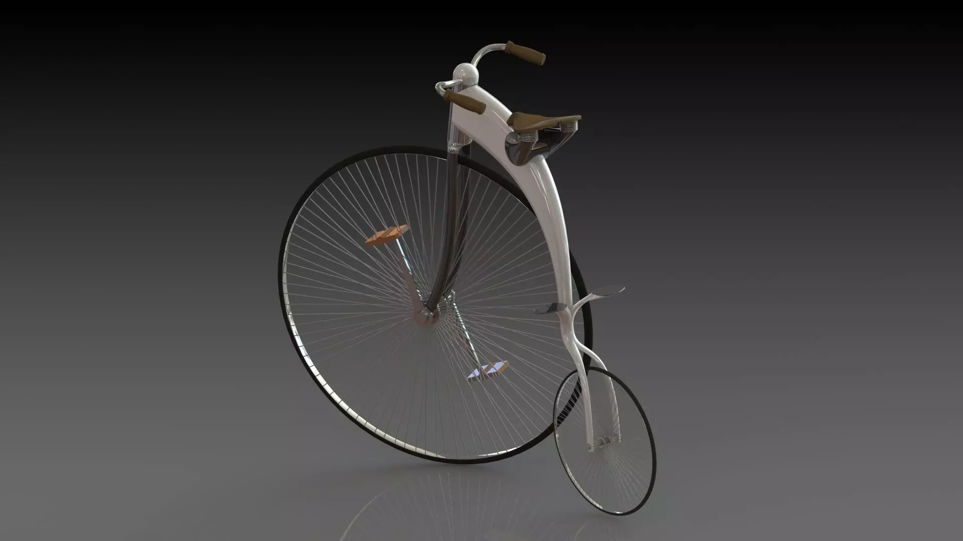 Vintage bicycle Free 3D model