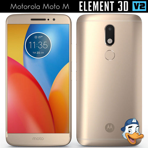 Motorola Moto M for Element 3D 3D model