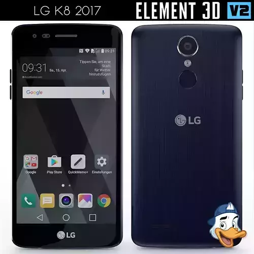 LG K8 2017 for Element 3D