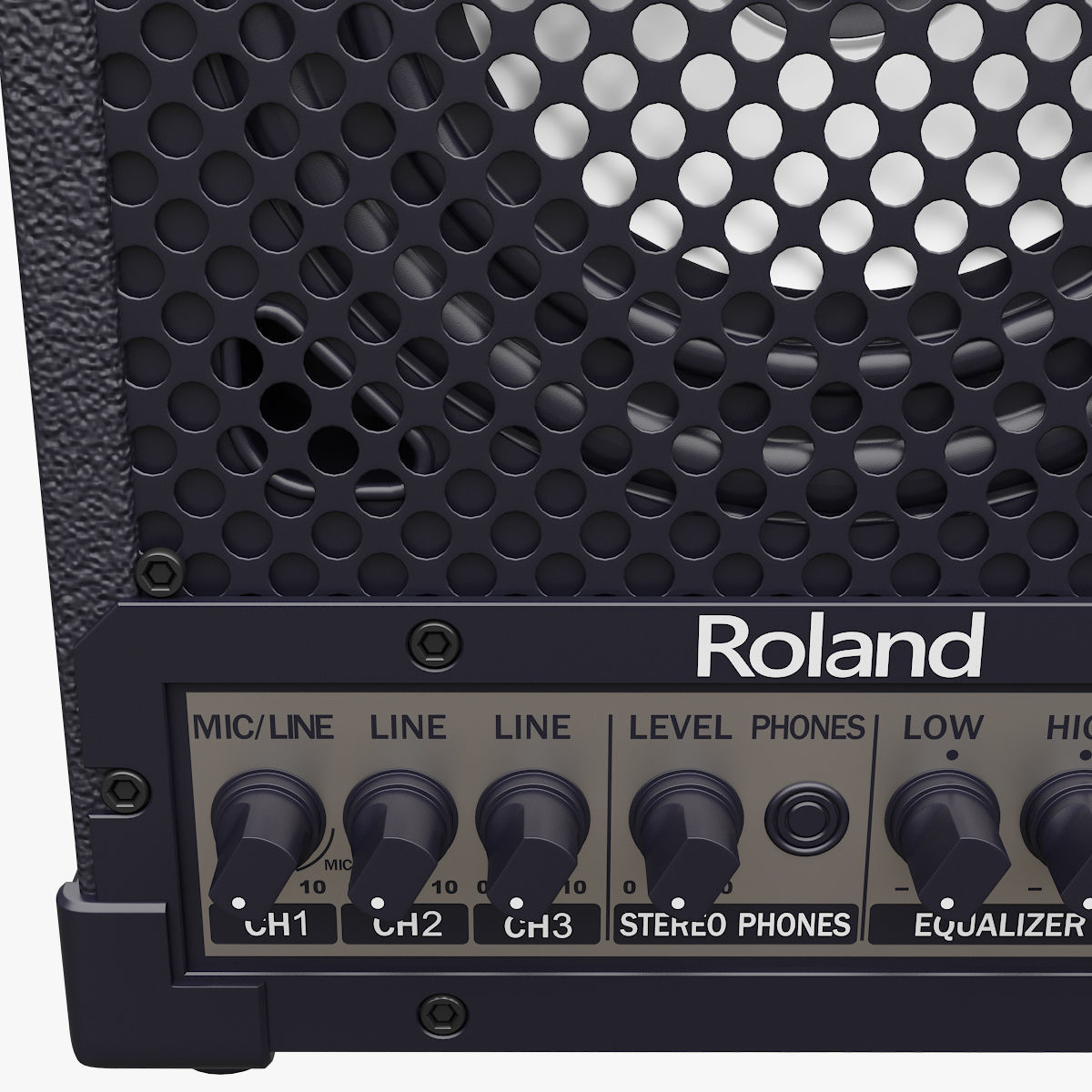 Roland CM30 Cube Monitor 3D model_8