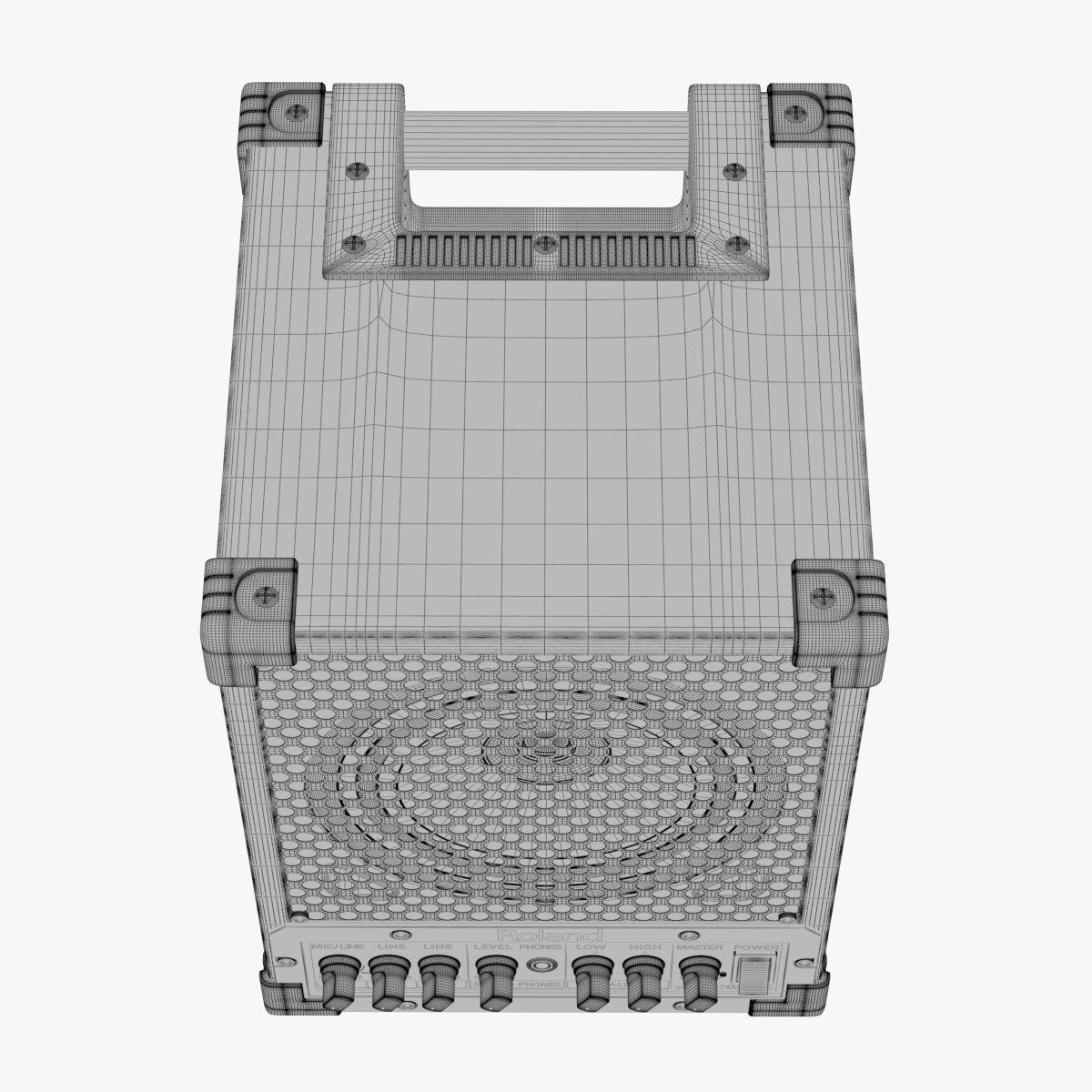 Roland CM30 Cube Monitor 3D model_14