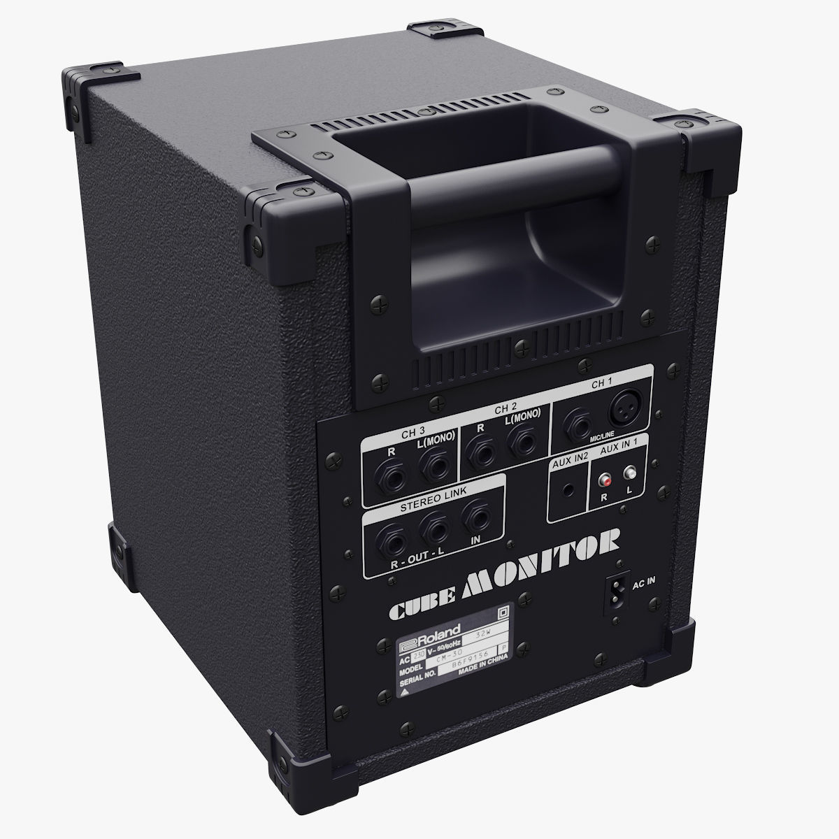 Roland CM30 Cube Monitor 3D model_7