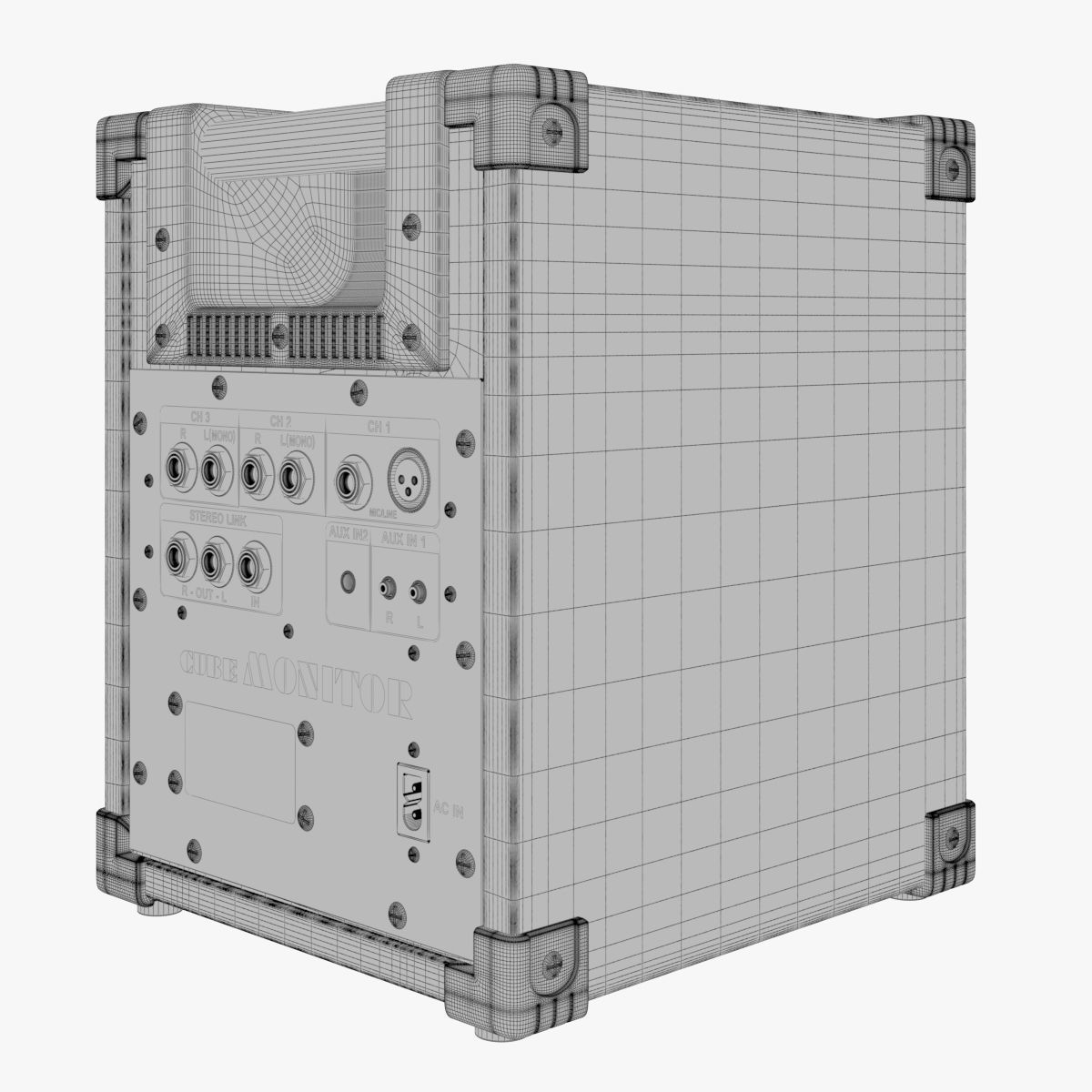 Roland CM30 Cube Monitor 3D model_13