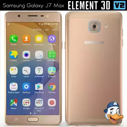 Samsung Galaxy J7 Max for Element 3D