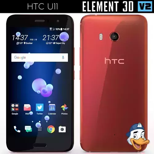 HTC U11 for Element 3D