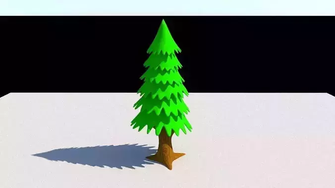 Tree Low Poly pine