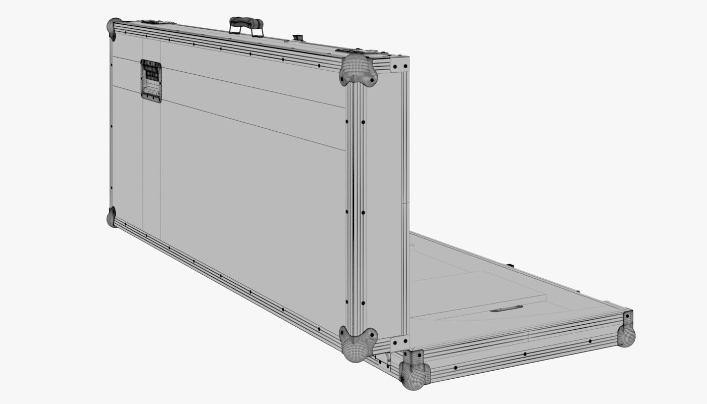 Thon Keyboard Case Genos PVC 3D model_13