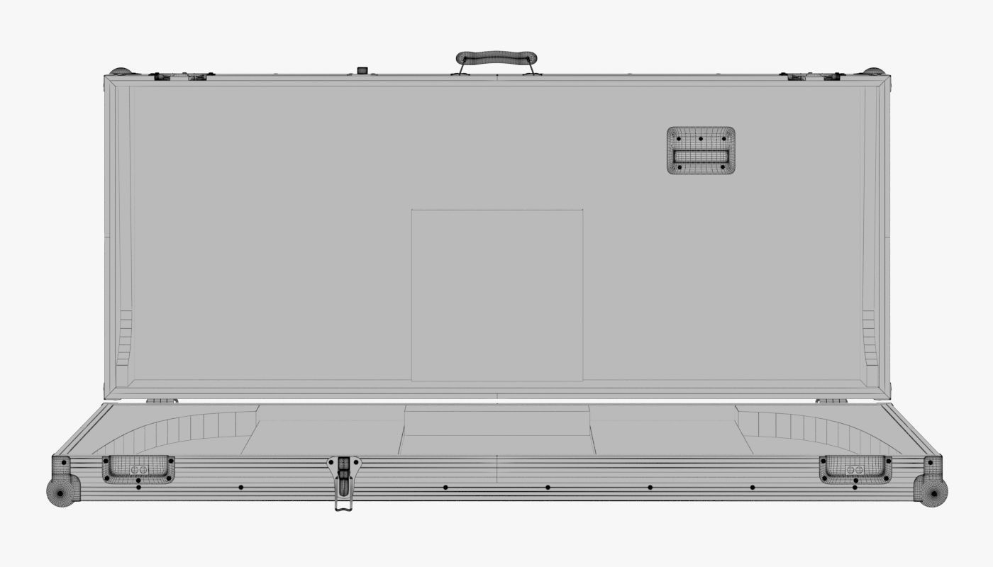 Thon Keyboard Case Genos PVC 3D model_9