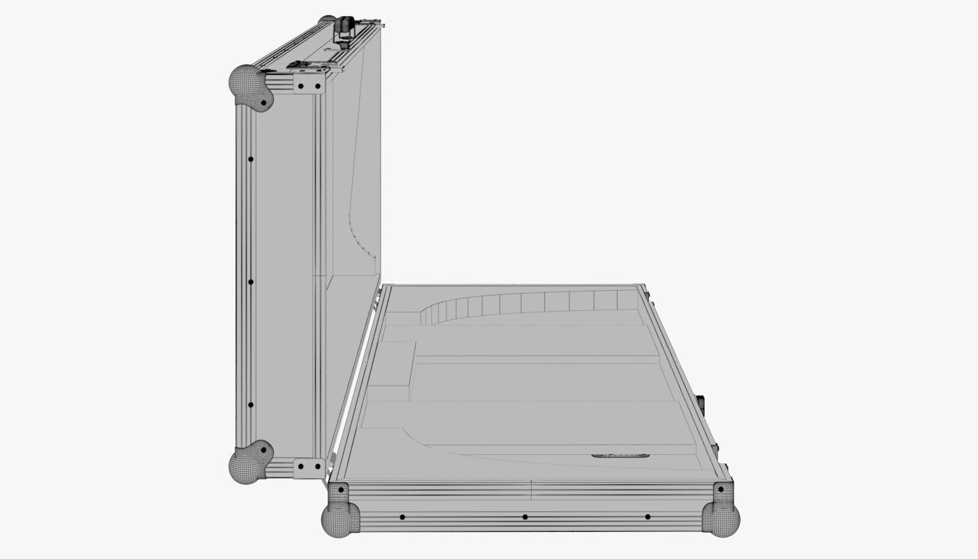 Thon Keyboard Case Genos PVC 3D model_10