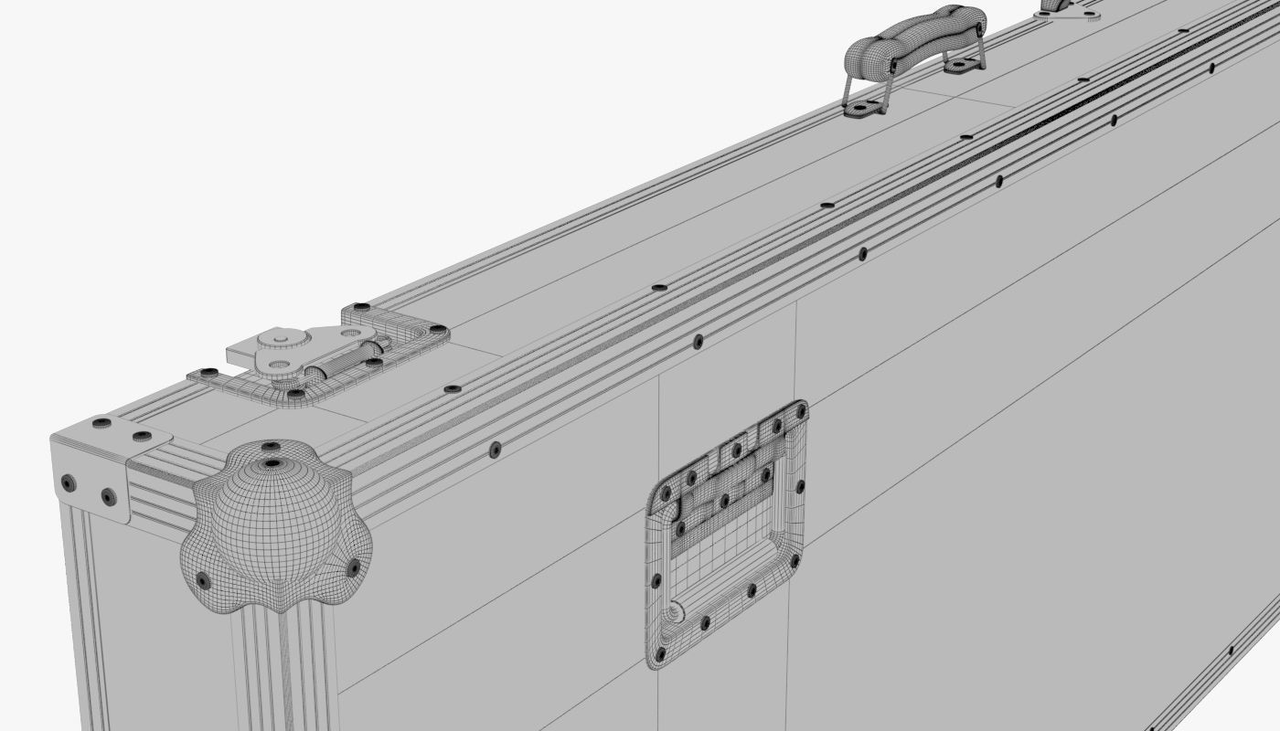 Thon Keyboard Case Genos PVC 3D model_16