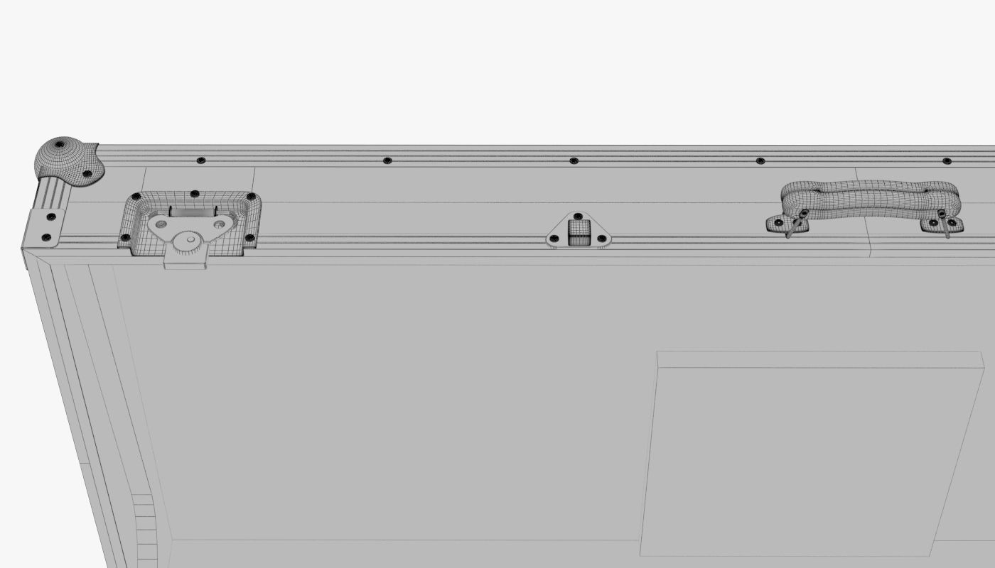 Thon Keyboard Case Genos PVC 3D model_15