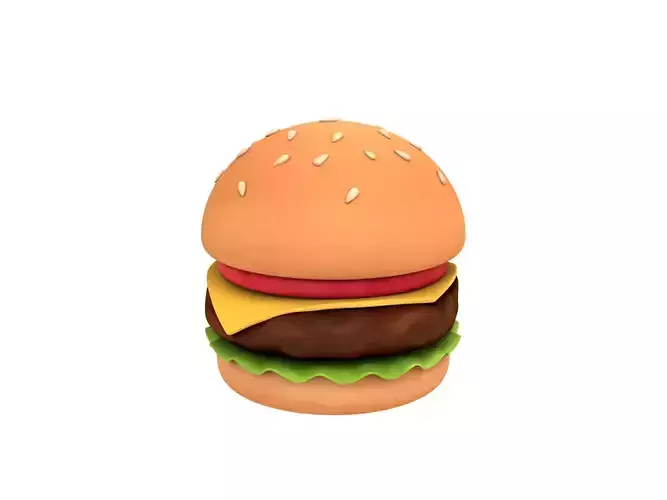 Cartoon Burger