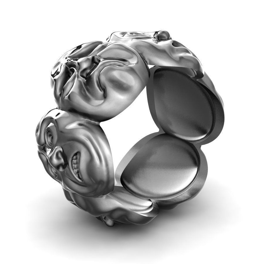 Ring of Emotion 3D print model_2