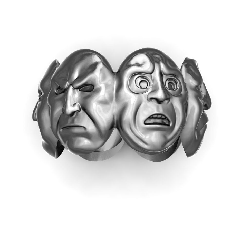 Ring of Emotion 3D print model_4