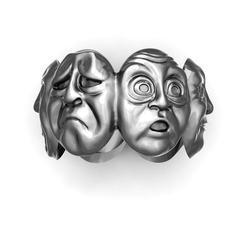 Ring of Emotion 3D print model_3