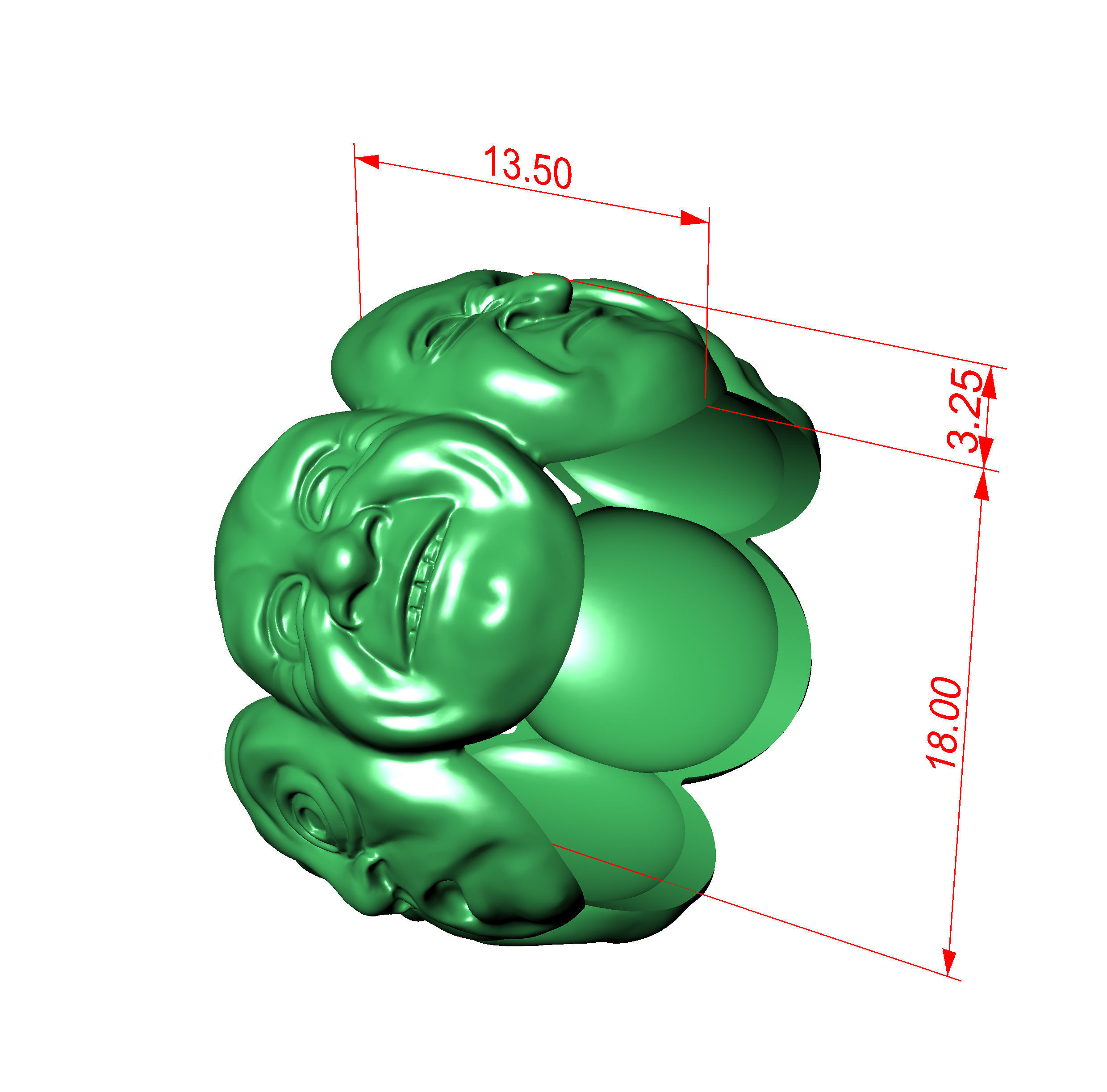 Ring of Emotion 3D print model_6