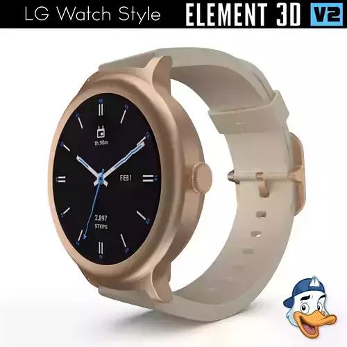 LG Watch Style for Element 3D