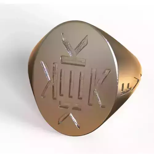 Kekistan ring 3D print model
