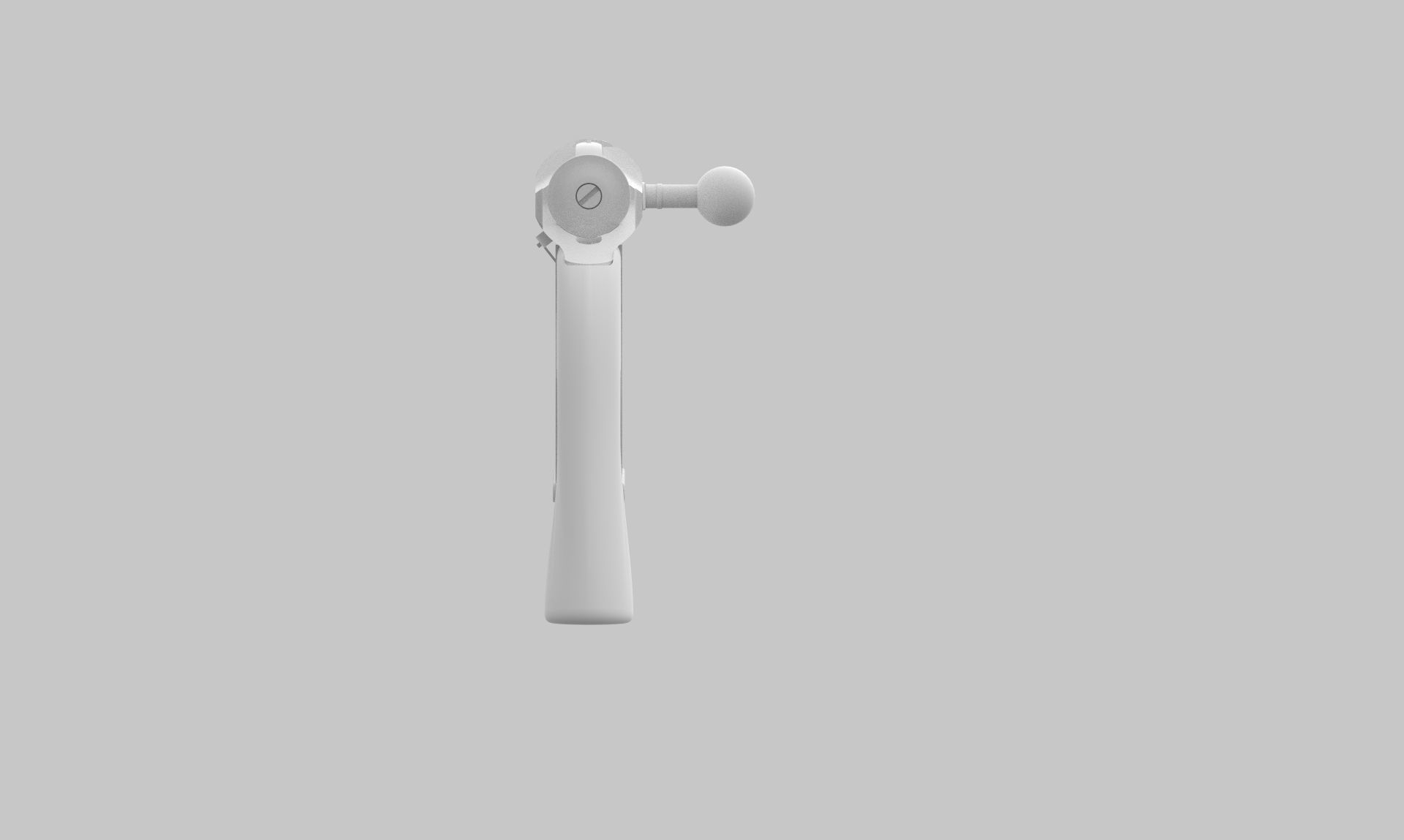 WWI Russian Obrez pistol 3D model_4