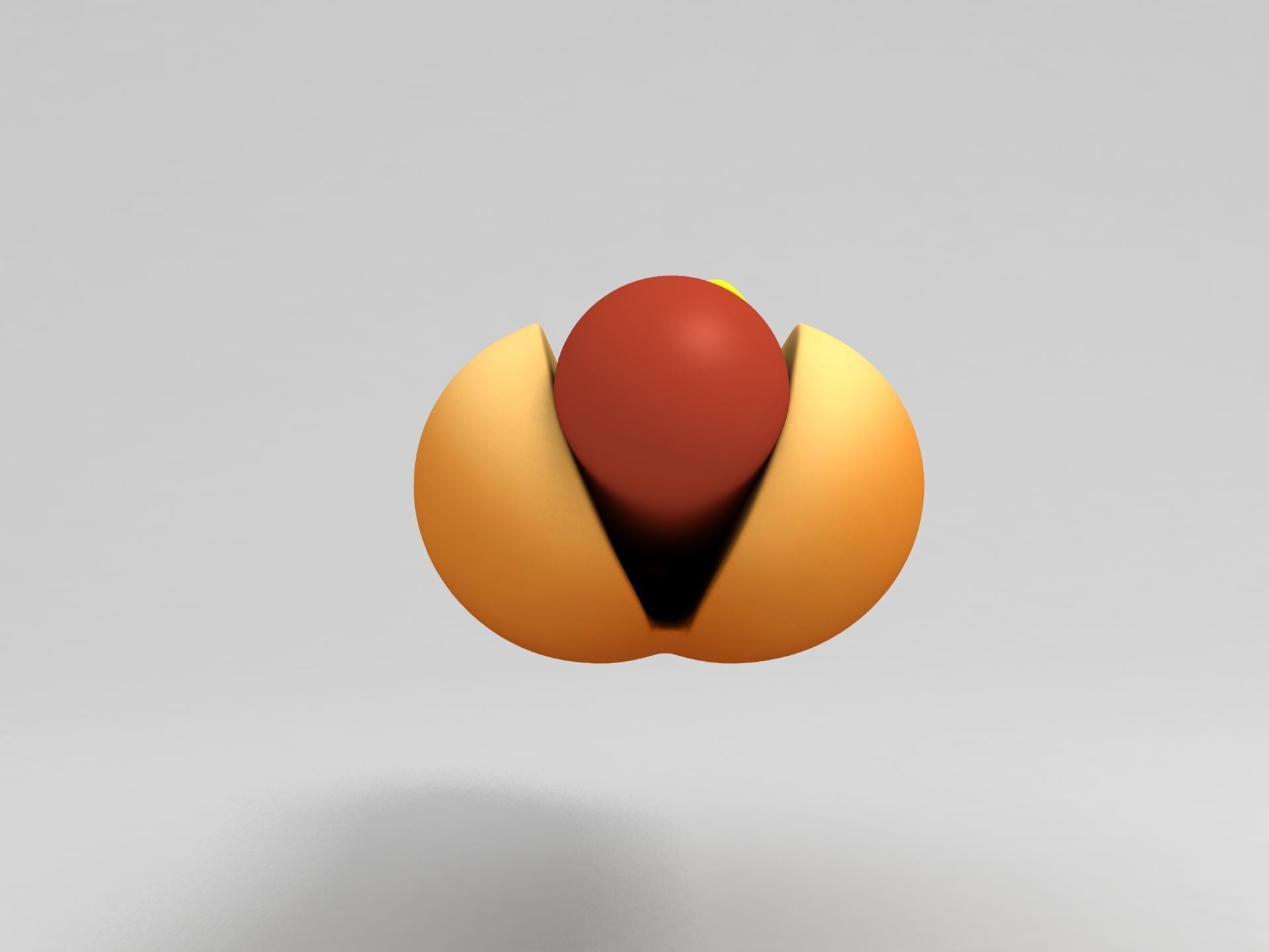 Hotdog hot dog 3D model_3