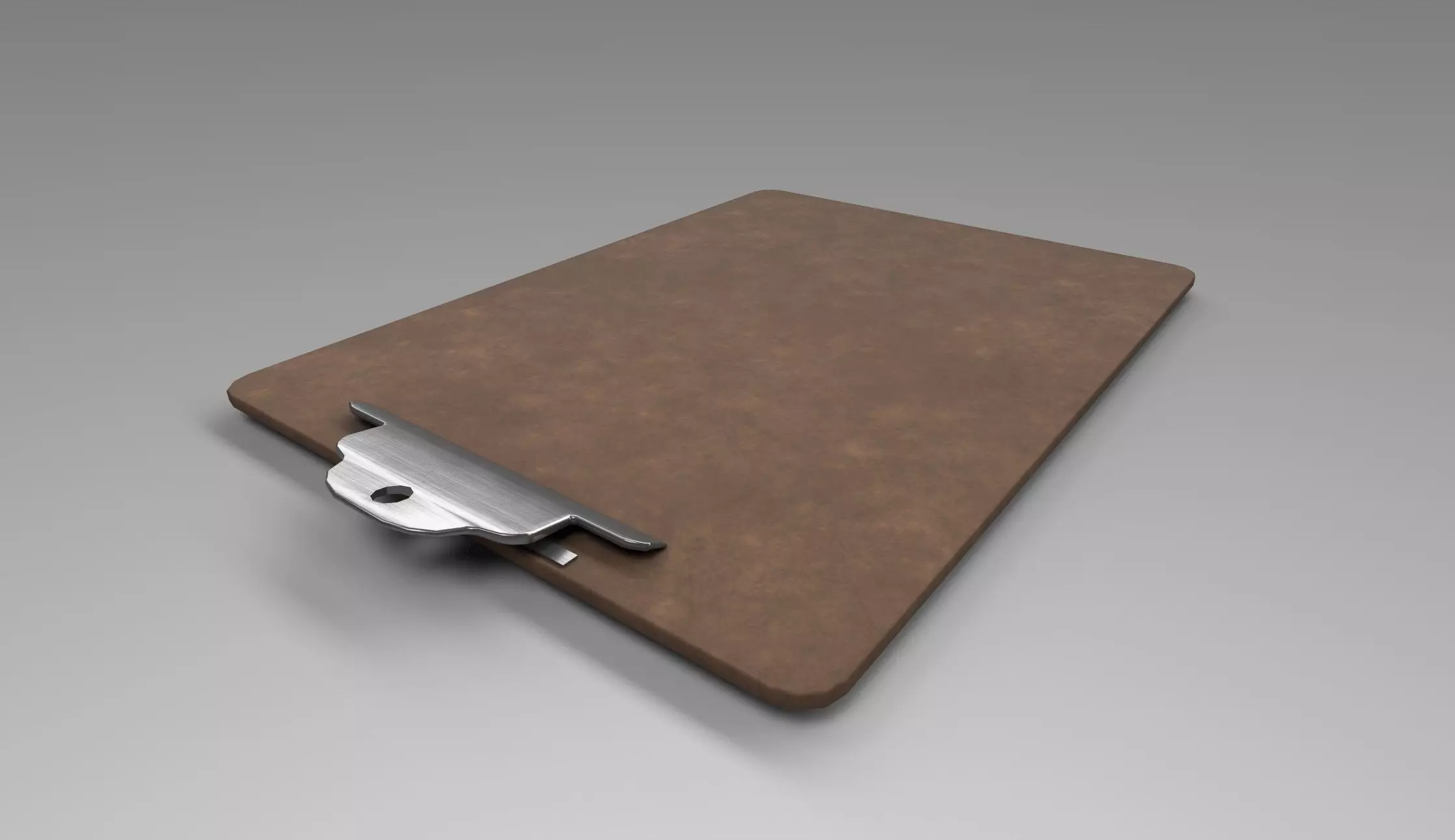 Clip Board Low-poly 3D model