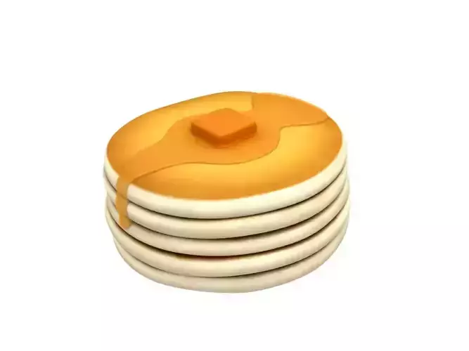 Pancake stack of pancakes