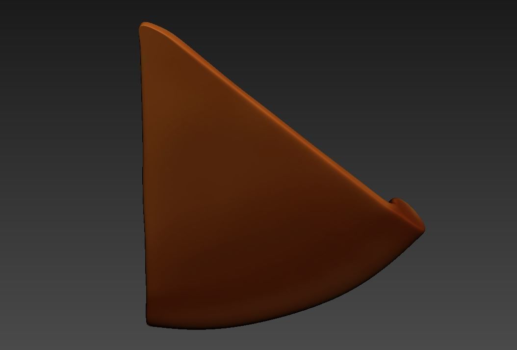 Pizza slice of 3D model_8