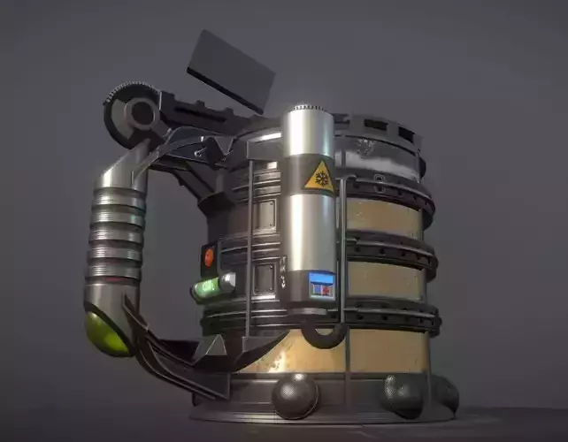 Infinite Beer Mug From The Future Free low-poly 3D model