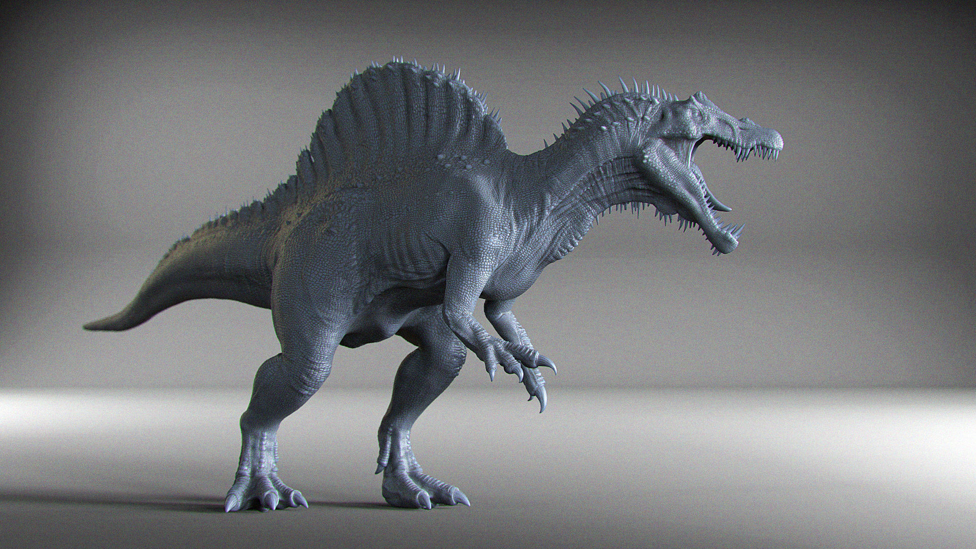 Spinosaurus Printable 3D print model_2