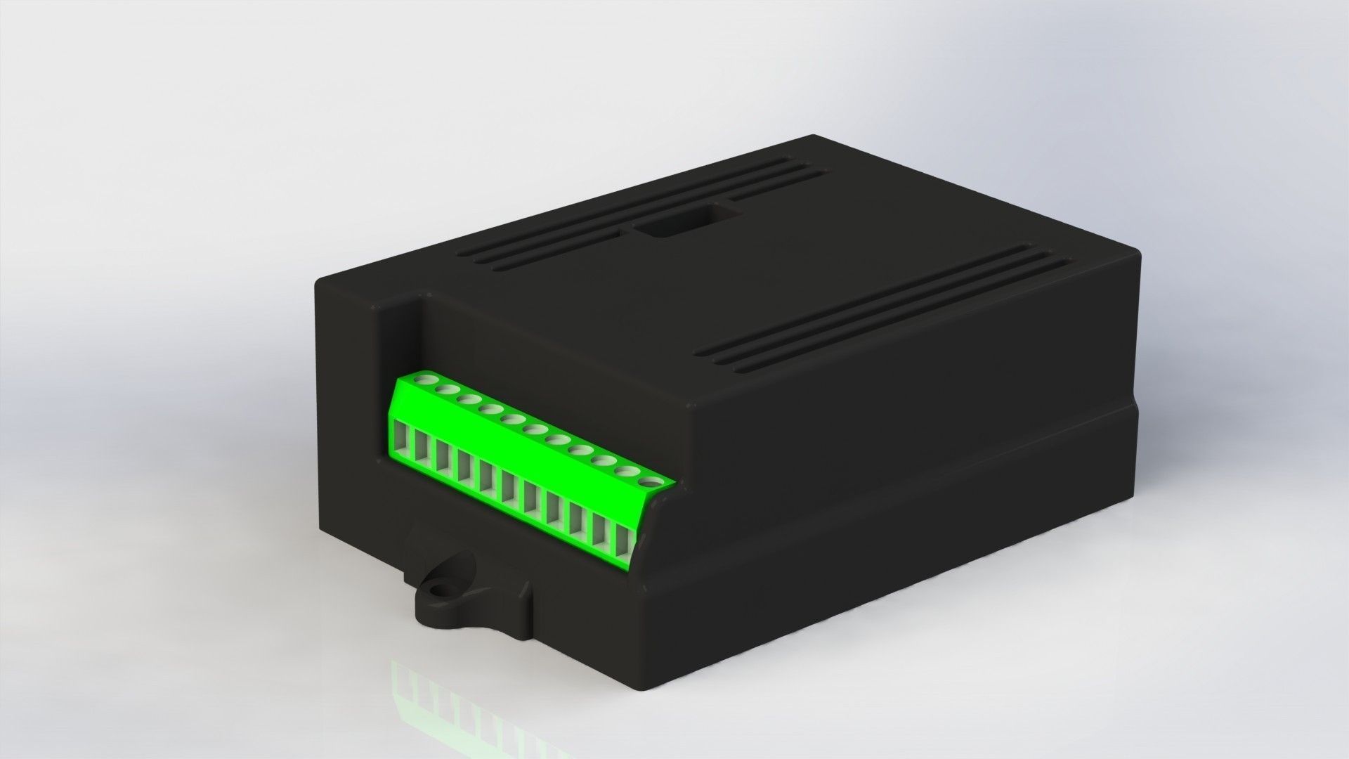 PCB box enclosure Free 3D model_2