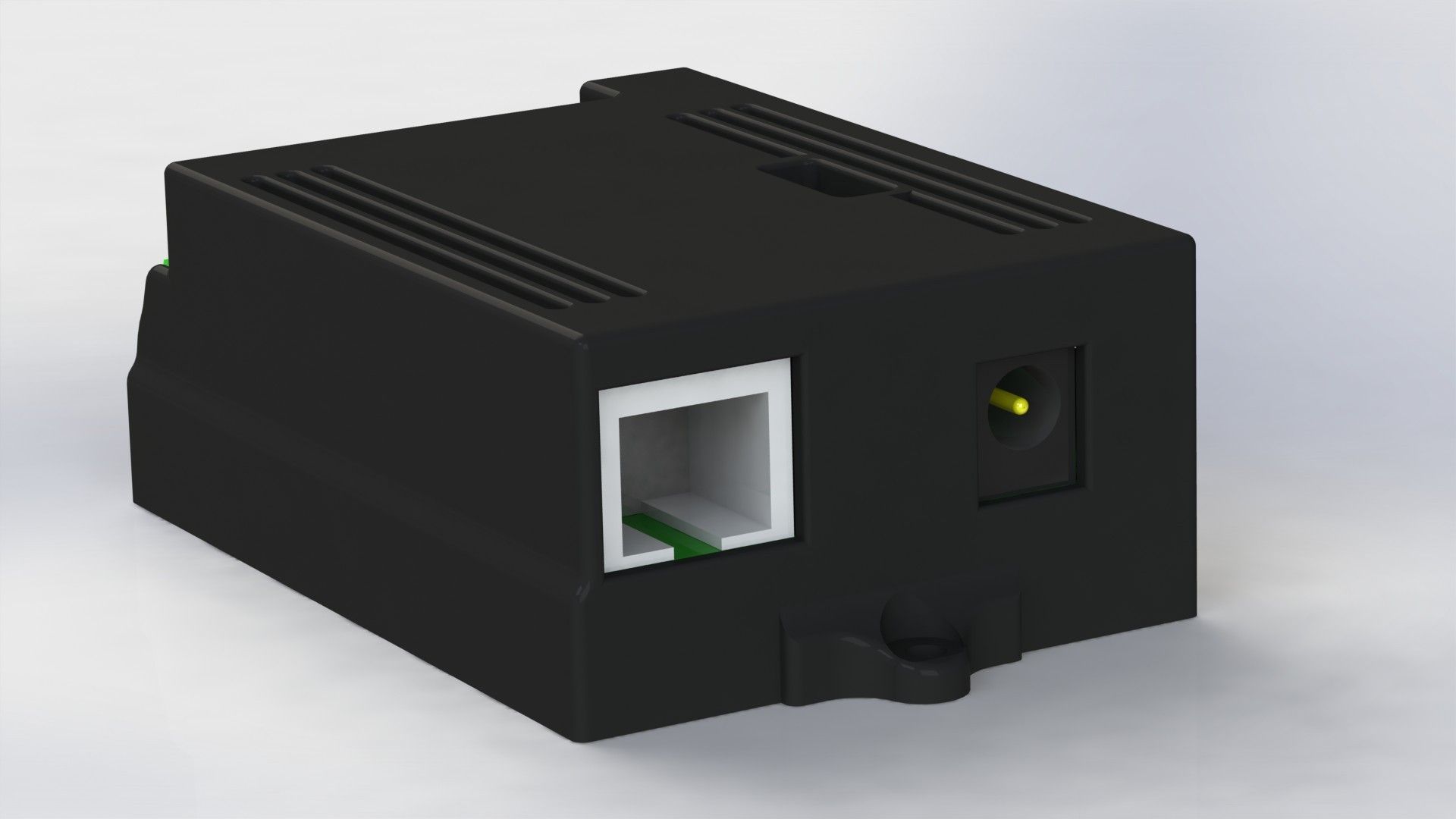 PCB box enclosure Free 3D model_4