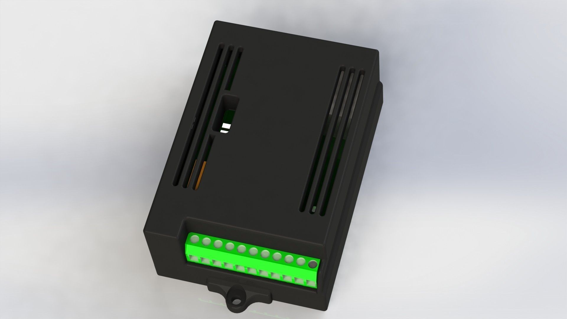 PCB box enclosure Free 3D model_10