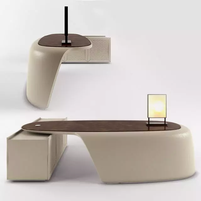 Bentley office desk 3D model_0