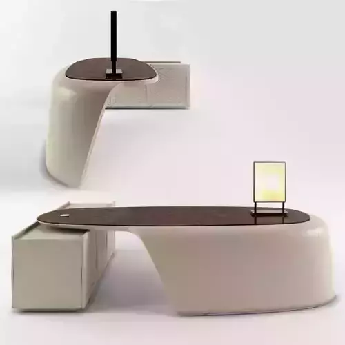 Bentley office desk 3D model