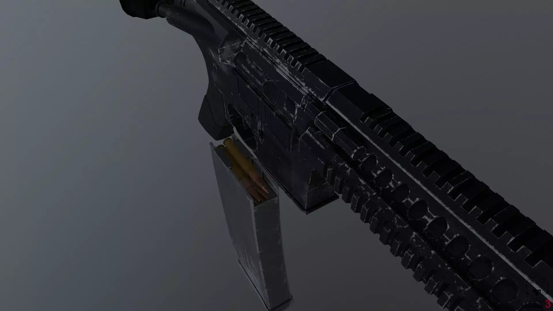 M4A1 Realistic LowPoly ar - rifle Free low-poly 3D model