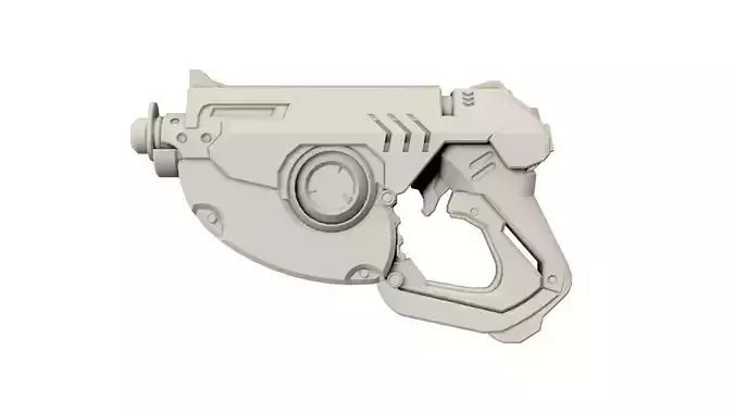 Overwatch Tracer Gun 3D File