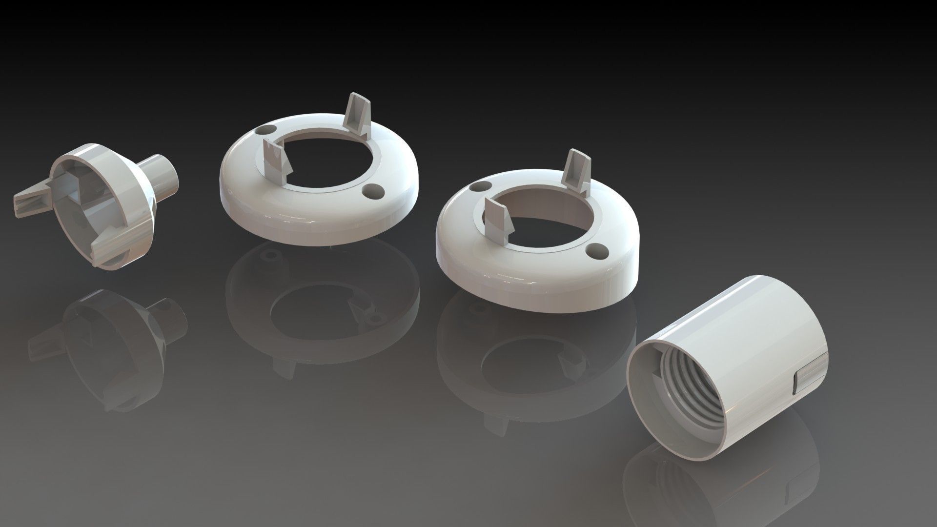 3D model Lamp holder CGTrader